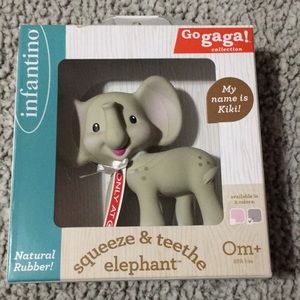 Infantino Squeeze and Teethe Elephant